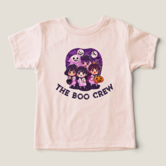 Anpassningsbar, söt, snygg "BOO-besättning" Hallow T Shirt