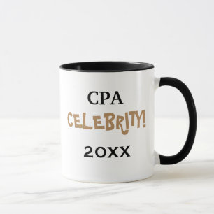 Anpassningsbar Speciell CPA Accountant Firande Mugg