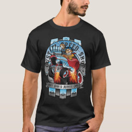 Anpassningsbar Speed Shop Hot rod och muskelbilar T Shirt