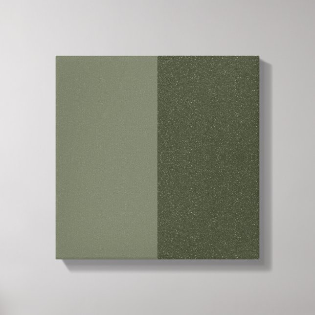 Anpassningsbar Split Textured Moss Canvas - Light  (Framsida)