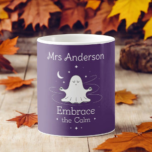 Anpassningsbar Spooky Self-Care Mugg - "Embrace th