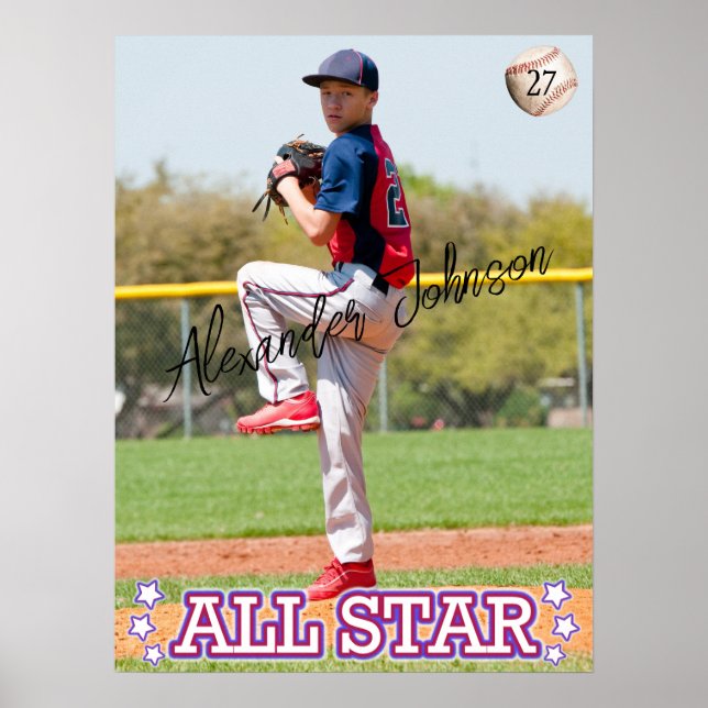 Anpassningsbar Sport Poster 001 (Framsidan)