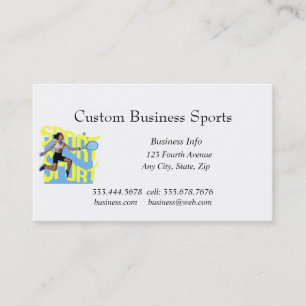 Anpassningsbar Sports Basketball Fitness Coach Ten Visitkort