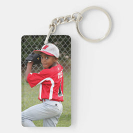 Anpassningsbar Sports Photo Keychain