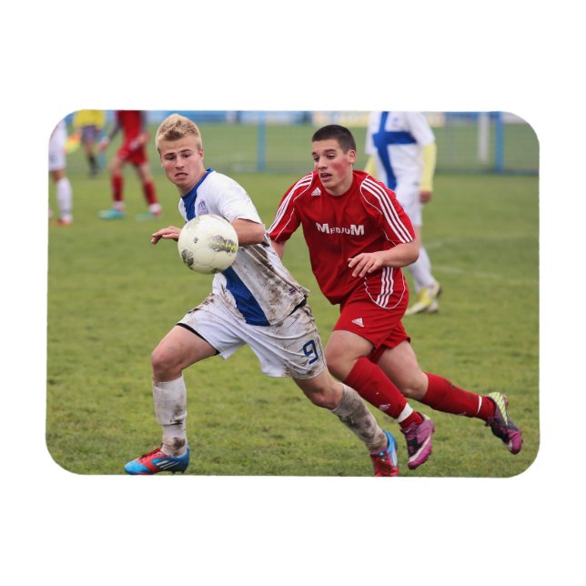 Anpassningsbar Sports Photo Magnet (Horisontell)