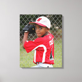 Anpassningsbar Sports Player Idrottsman Photo Wrap Canvastryck
