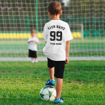 Anpassningsbar Sports Team Jersey Black Number och T Shirt<br><div class="desc">Anpassat sportteam Jersey Shirt, anpassa det så att det blir unikt för din speciella spelare att skapa en unik gåva till födelsedag, Helgdag eller vilken dag du vill visa hur mycket hon/elaken är för dig. Anpassa eller redigera ytterligare genom att klicka på länken Redigera med Design Verktyg om du vill...</div>