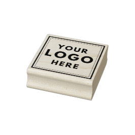 Anpassningsbar Square Logotyp Business Company Stämpel