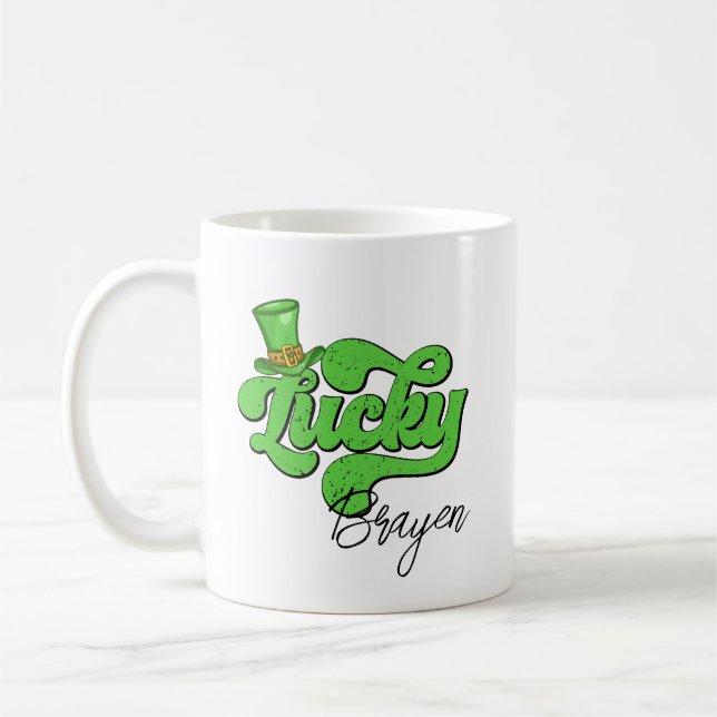 anpassningsbar St. Patrick's Day Mugg - Irish Coff (Vänster)