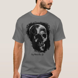 ANPASSNINGSBAR - STAD NAMN - SKULL FÖR IDAHO T SHIRT