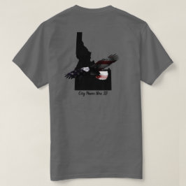 ANPASSNINGSBAR - STAD NAMN - SOARPATRIOT EGLE IDAH T SHIRT