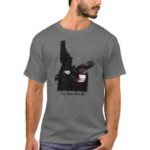 ANPASSNINGSBAR - STAD NAMN - SOARPATRIOT EGLE IDAH