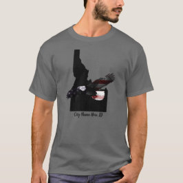 ANPASSNINGSBAR - STAD NAMN - SOARPATRIOT EGLE IDAH T SHIRT