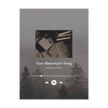 Anpassningsbar stämningsfull Musikspelare Estetik