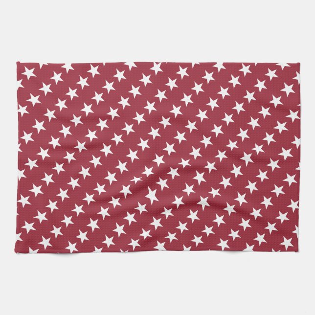 Anpassningsbar Star Kitchen Towel Kökshandduk (Horisontell)
