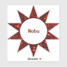 Anpassningsbar Star Klistermärken