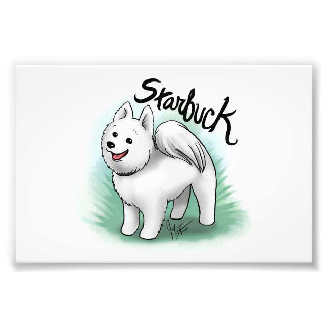 Anpassningsbar - Starbuck-utskrift Fototryck (Framsidan)
