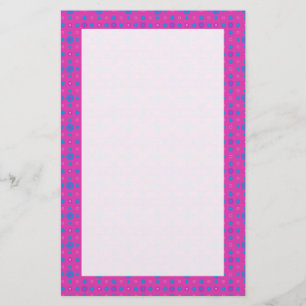 Anpassningsbar Stationery, Notepaper Magenta Magic Brevpapper