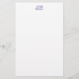 Anpassningsbar Stationery Papper med Logotyp för f