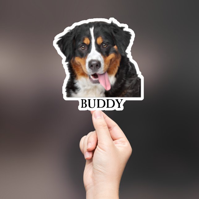 Anpassningsbar Sticker, Anpassningsbar Hund Sticke Klistermärken (Skapare uppladdad)
