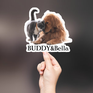 Anpassningsbar Sticker, Anpassningsbar Hund Sticke Klistermärken