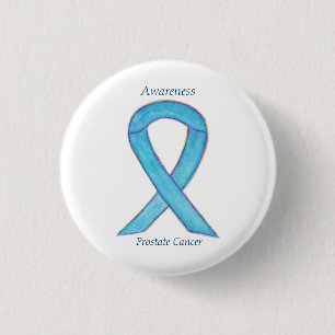 Anpassningsbar-stift för Prostate Cancer Blue Awar Knapp