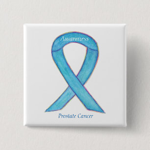 Anpassningsbar-stift för Prostate Cancer Blue Awar Knapp