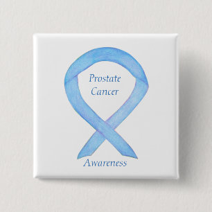 Anpassningsbar-stift för Prostate Cancer Blue Awar Knapp