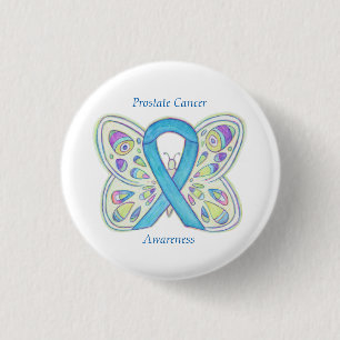 Anpassningsbar-stift för Prostate Cancer Blue Awar Knapp