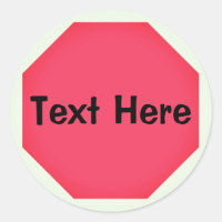 Anpassningsbar Stop Sign Emoji