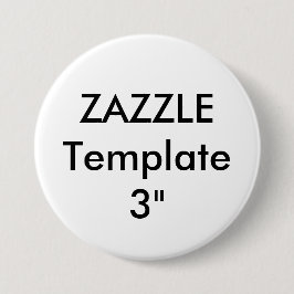 Anpassningsbar stor 3-tums rund knappstift knapp