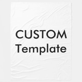 Anpassningsbar Stor Fleece Blanket