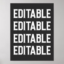 Anpassningsbar Stor stor teckensnittstext Anpassa 