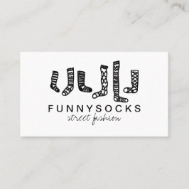 Anpassningsbar Store Sock Visitkort