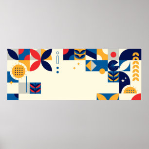 Anpassningsbar Storlek Bauhaus Art Poster 6