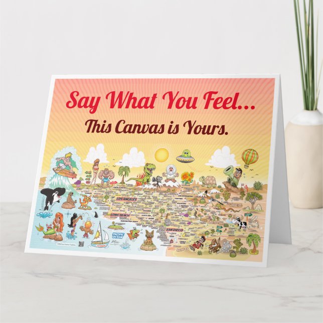 Anpassningsbar - stort telefonkort kort (Framsida)