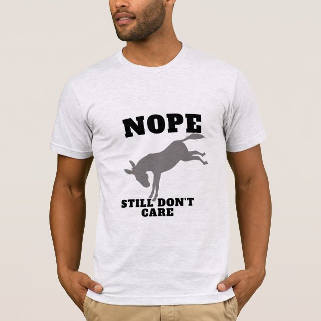 Anpassningsbar Stryk inte skämt i citattecken T Shirt (Framsida)