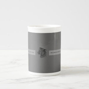 Anpassningsbar student benporslin mugg