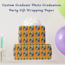 Anpassningsbar Student Photo Studentfest Gift Presentpapper
