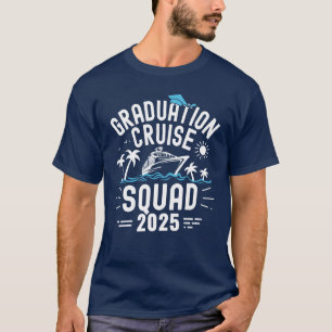 Anpassningsbar Studenten Cruise Squad Grad Resa Gr T Shirt