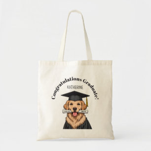 Anpassningsbar Studenten Cute Golden Retriever Hun Tygkasse