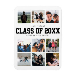 Anpassningsbar Studenten Keepsakes fotokollage Magnet