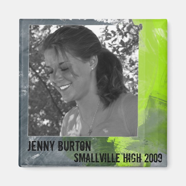 Anpassningsbar Studenten Magnet (Framsidan)