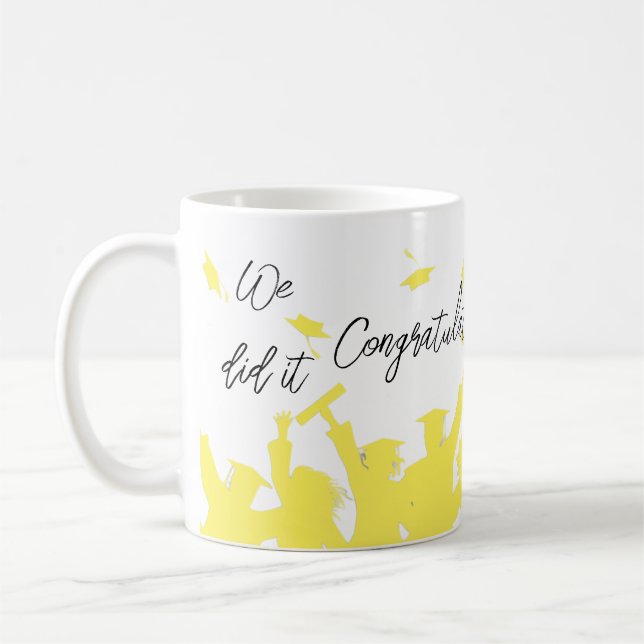 Anpassningsbar Studenten Mugg - Fotogåva för vänne (Vänster)