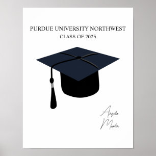 Anpassningsbar Studenten Porträtt SKRIVBAR ANPAS Poster