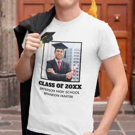Anpassningsbar Studenten Senior Porträtt Photo 202 T Shirt