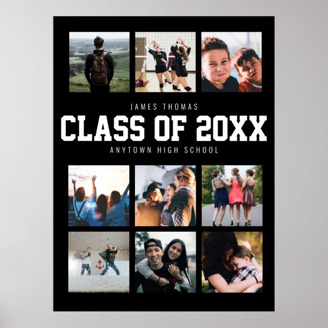 Anpassningsbar Studentfest Behåll Visningen Foto Poster (Framsidan)