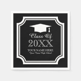 Anpassningsbar-studentfest-blöjor för student pappersservett