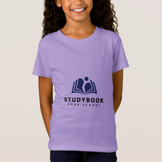 Anpassningsbar Studiebok för Barn, Skol-T-Shirt | T Shirt