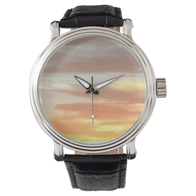Anpassningsbar Sunset Watch Armbandsur (Framsida)
